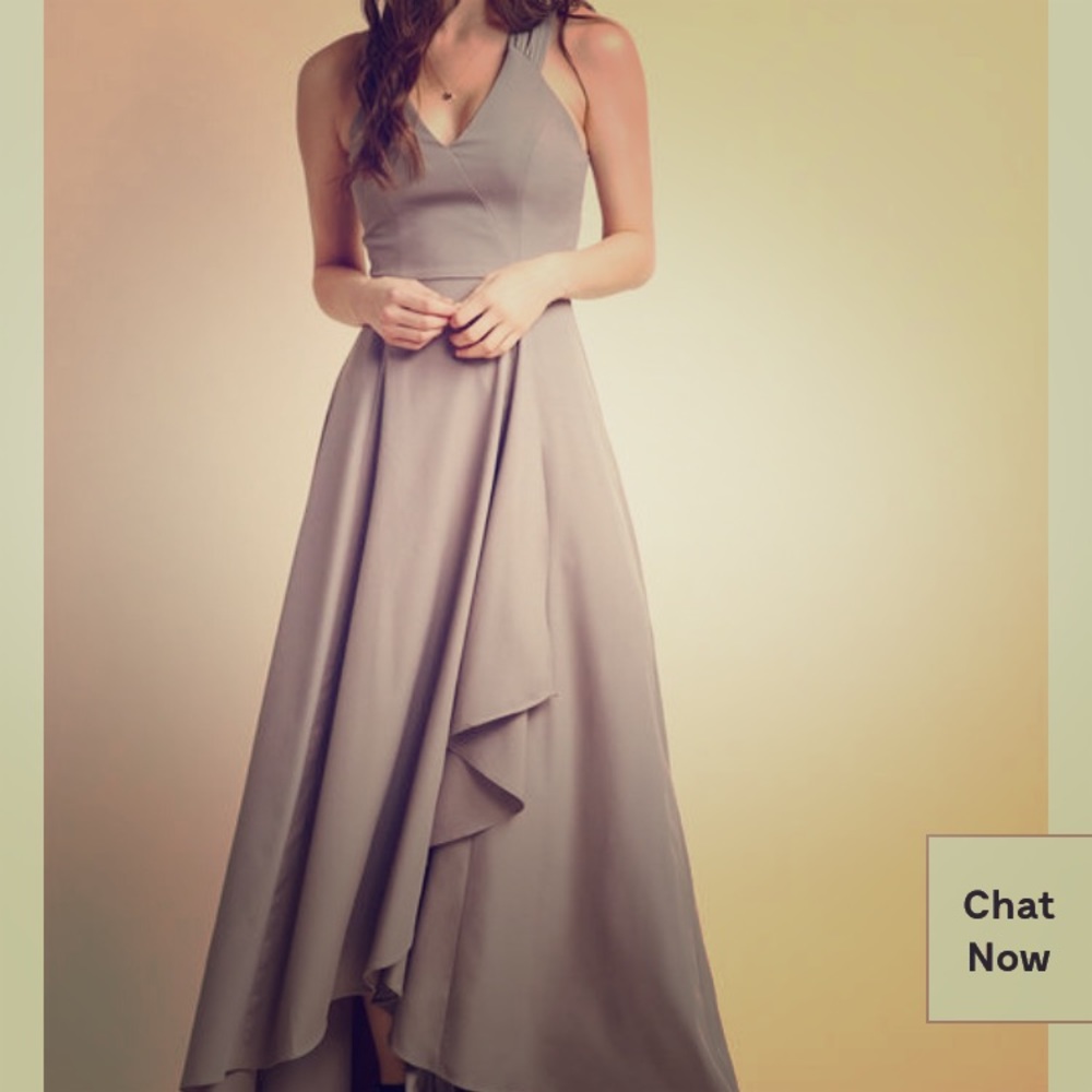 ModCloth NWT Gray Ambiance Elegance Gown